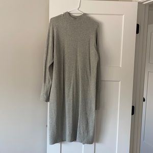 Midi sweater dress